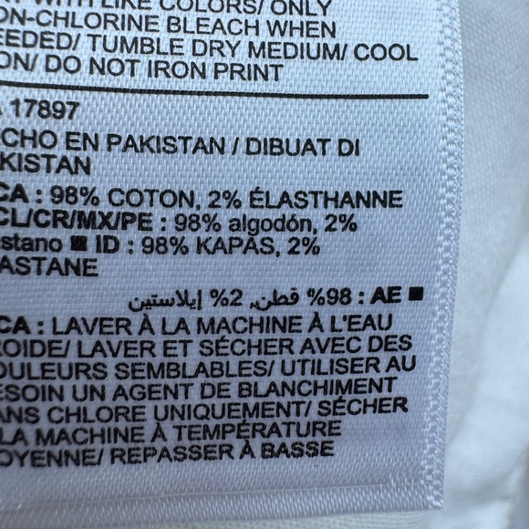 21”waist Old Navy White Mini Skirt - Picture 5 of 5